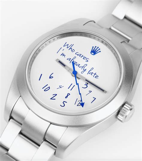 i'm.already late rolex|rolex x colette mad paris.